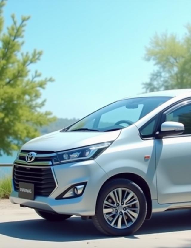 Innova selesai cuci dan wax